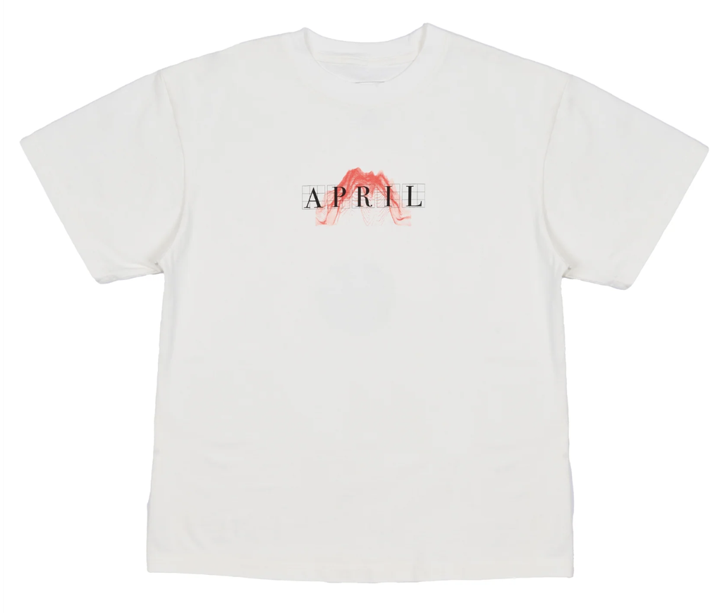 AP GRIDLOCK TEE WHITE (M)