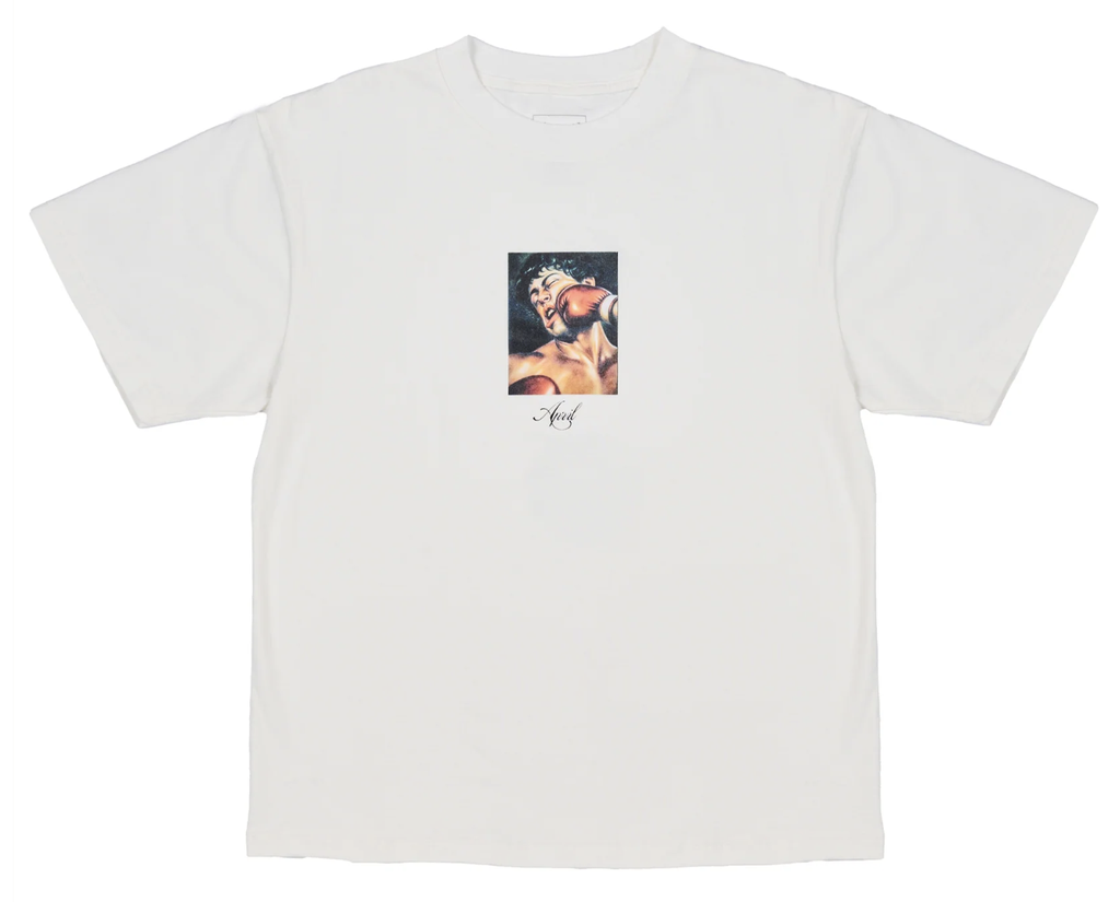 AP KNOCKOUT TEE WHITE (M)