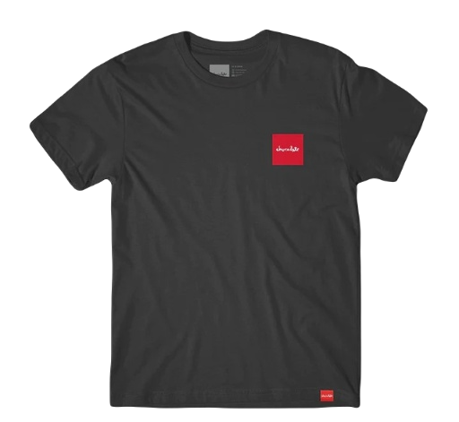 CH RED SQUARE COMFORT TEE GRAPHITE