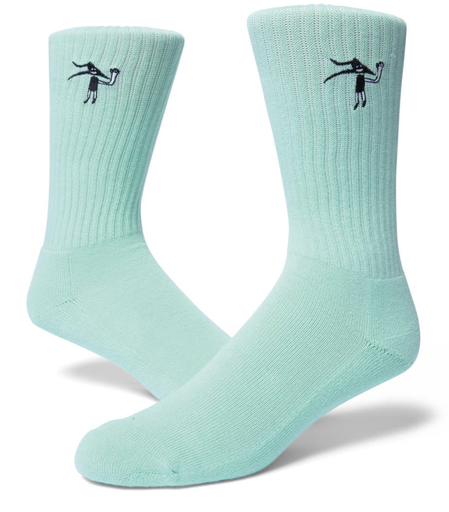 LK FLARE FACE SOCK MINT