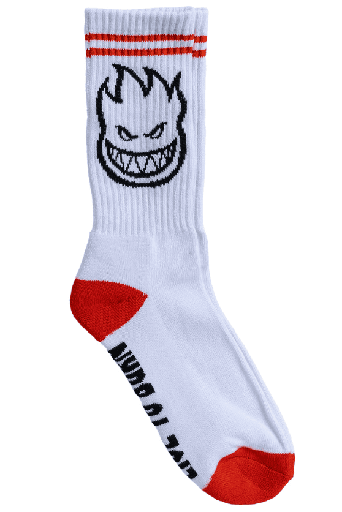 [57010084P00] SF BIGHEAD SOCK WHITE RED BLACK