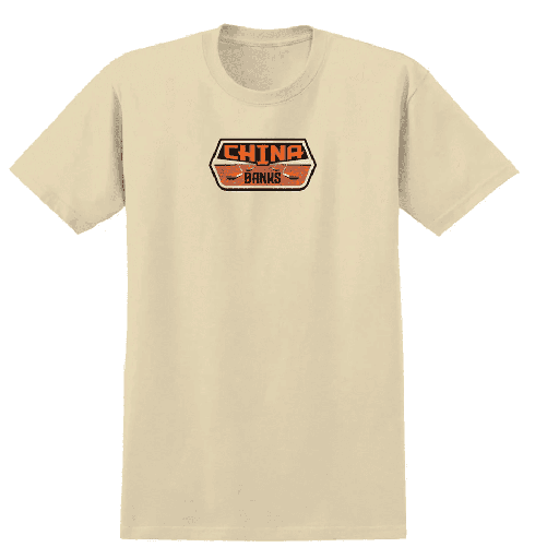 RE CHINA BANKS TEE CREAM