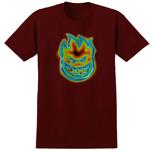 SF RADIOACTIVE BIGHEAD TEE BURGUNDY
