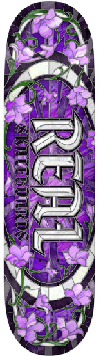[10021ZZ07508] RE CATHEDRAL OVAL PURPLE TRUE FIT 8.06