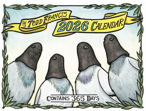 [69041067TF00] AH TODD FRANCIS CALENDAR 2026