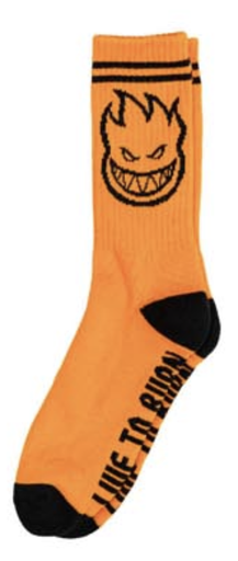 [57010084S00] SF BIGHEAD SOCK ORANGE BLACK