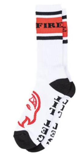 [57010080R00] SF CLASSIC 87 BIGHEAD SOCK WHITE BLACK RED