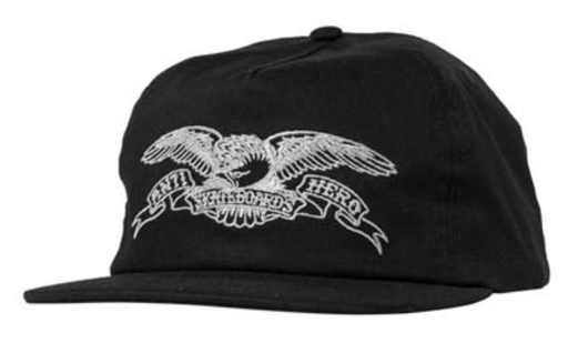 [50020130P00] AH BASIC EAGLE SNAPBACK BLACK GREY
