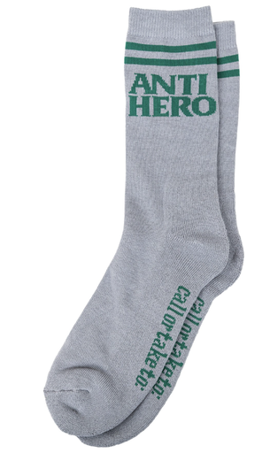 [57020033P00] AH BLACK HERO IFFOUND SOCK CHARCOAL