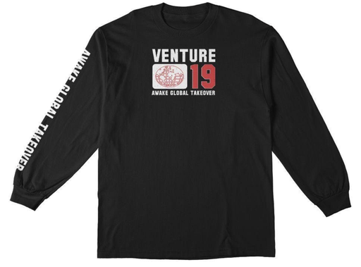 VE GLOBAL TAKEOVER LONG SLEEVE BLACK