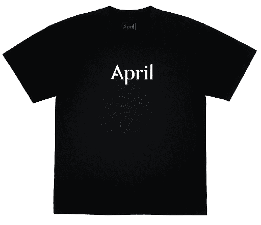 AP OG LOGO TEE BLACK