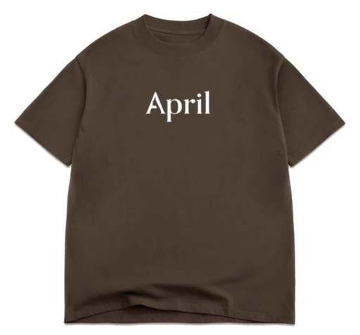 AP OG LOGO TEE CHOCOLATE