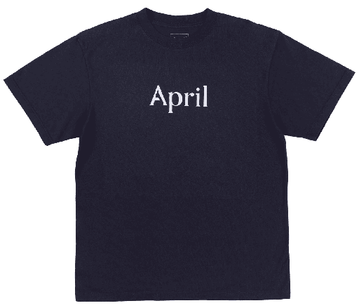 AP OG LOGO TEE NAVY