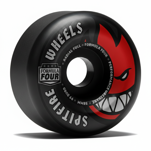 [21110388B58] F4 99 RADIAL FULL BLACK 58MM