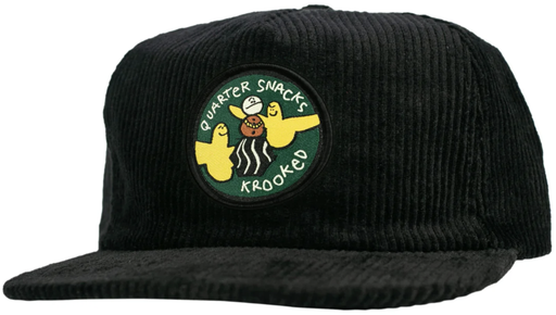 [50023151A00] KR SNACKBIRD SNAPBACK BLACK