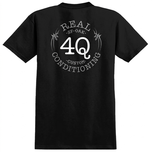 RE 4Q TEE BLACK