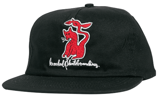 [50023149A00] KR KAT SERPENT SNAPBACK BLACK RED
