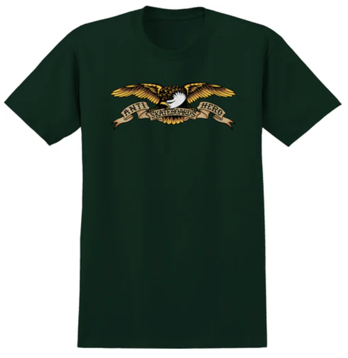 AH EAGLE TEE FOREST GREEN MULTI