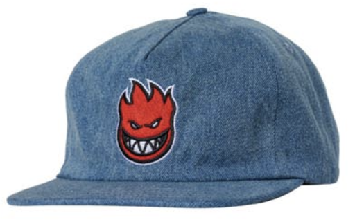[50010271A00] SF BIGHEAD FILL SNAPBACK WASHED DENIM