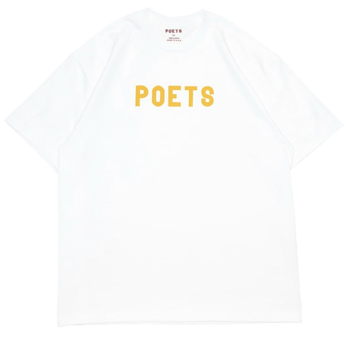 PO OG FLOCK TEE WHITE